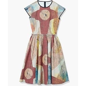 Making the Cut Dress Size Small Brown Episode 5 Winning Look Gary Carnival Dress